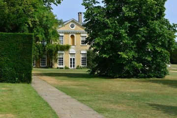 An English country estate in Dorking, Surrey.