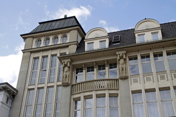 Fototapeta na wymiar Kaufhaus in Schwerin
