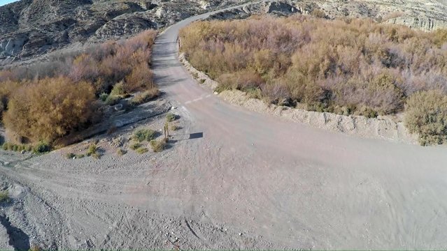 Flight over the desert - Spanish Desert - Desierto de Tabernas