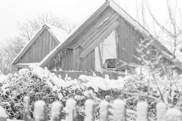 Winter in the village
