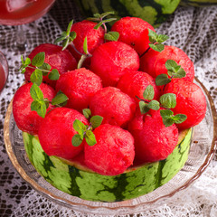 cooled watermelon pie