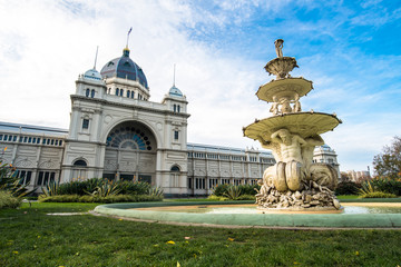 Royal exhibition hall in Carlton garden, Melbourne.