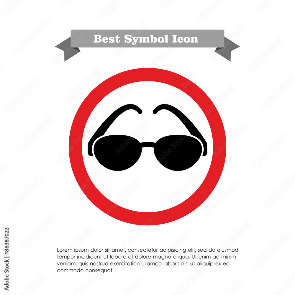 Poster Sun glasses