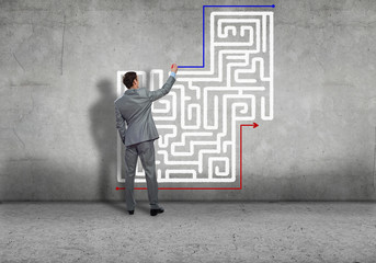 Obraz premium Finding solution