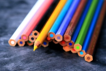 Colorful pencils