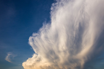 Fototapeta premium Pattern of clouds in the sky