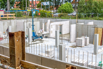 Rohbau Baustelle 