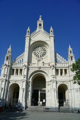 Fototapeta na wymiar Eglise Sainte-Catherine à Bruxelles