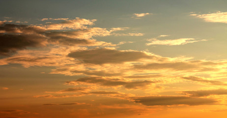 Вечернее небо