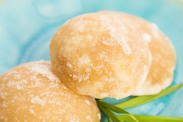 Jaggery or sugar from palm