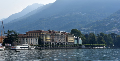 Fototapeta premium lac de lugano