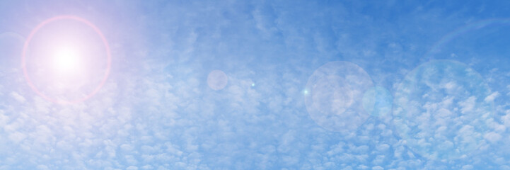 cbg2 CloudBackGround cbg - Altocumulus floccus cloud - Lens flare effect - 3to1 g3667
