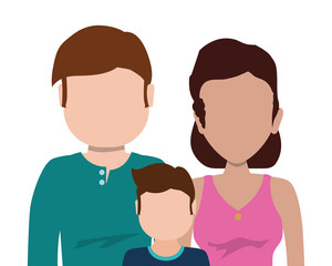 Obraz na płótnie Canvas Family design.