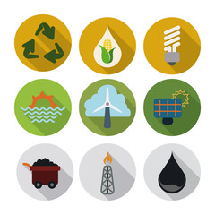 Green energy design.