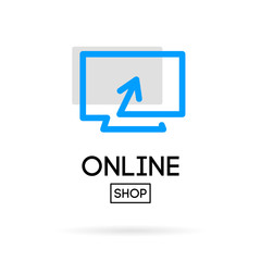 online store design logo