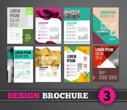 Brochure design mega set
