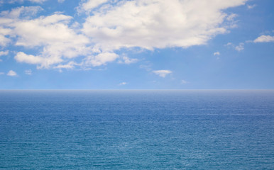 Ocean with clouds