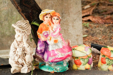 Küçük Bahçe heykelleri