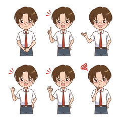 男の子　バリエーション