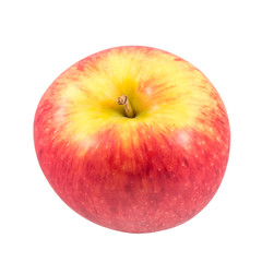 Red apple fruit isolated on withe background