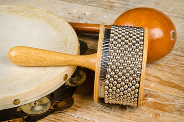 Small percussion instruments