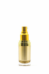 Cosmetics bottle, Golden Blank packaging bottle.