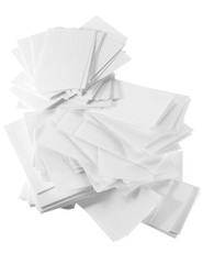 Stack of Blank Cards