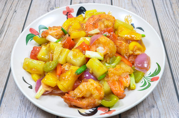 Sweet and Sour Shrimp