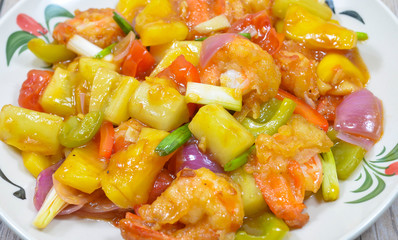 Sweet and Sour Shrimp