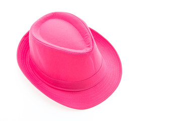 Colorful fashion straw hat isolated