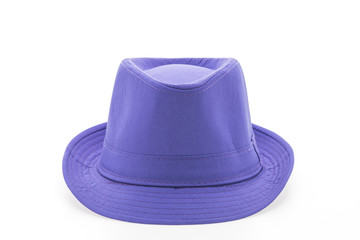 Colorful fashion straw hat isolated