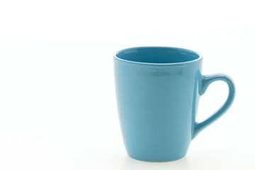 Empty coffee cup or coffee mug