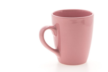 Empty coffee cup or coffee mug