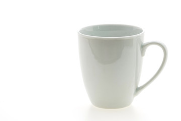 Empty coffee cup or coffee mug