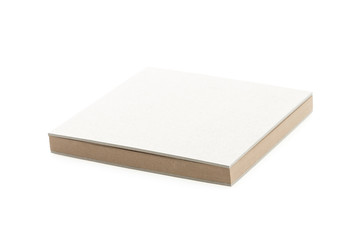 Gray note book isolated