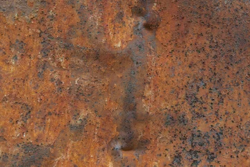 Handdoek met foto Metaal Old rusty metal plate  © wandee007