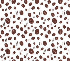 Simple Coffee Seamless Pattern