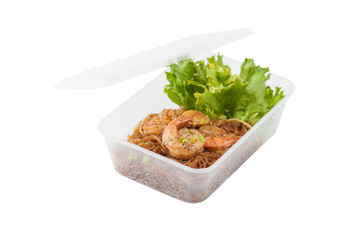 Shrimp and vermicelli