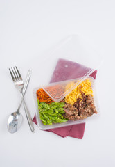 Clean food lunch box