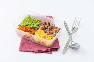 Clean food lunch box