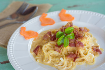 spaghetti carbonara