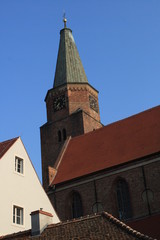 Obraz premium Domblick in Brandenburg an der Havel