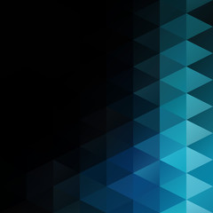 Obraz premium Blue White Bright Mosaic Background, Creative Design Templates