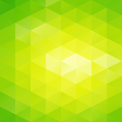 Green Bright Mosaic Background, Creative Design Templates