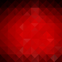 Red Mosaic Background, Creative Design Templates