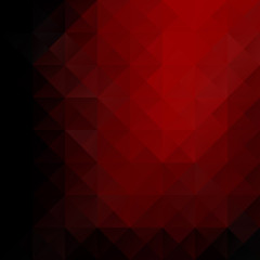 Obraz premium Red Block Mosaic Background, Creative Design Templates