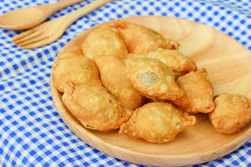 Tasty of curry puff