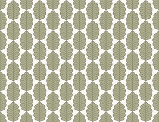 Leaves pattern vector background design