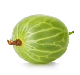 Gooseberry isolated on white background