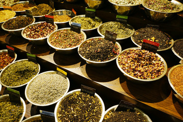 Teemischungen im  Chelsea Market